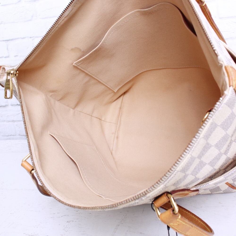 Louis Vuitton Totally MM Damier Azur Tote Shoulder Purse Handbag Leather A5631 - Picture 8 of 11